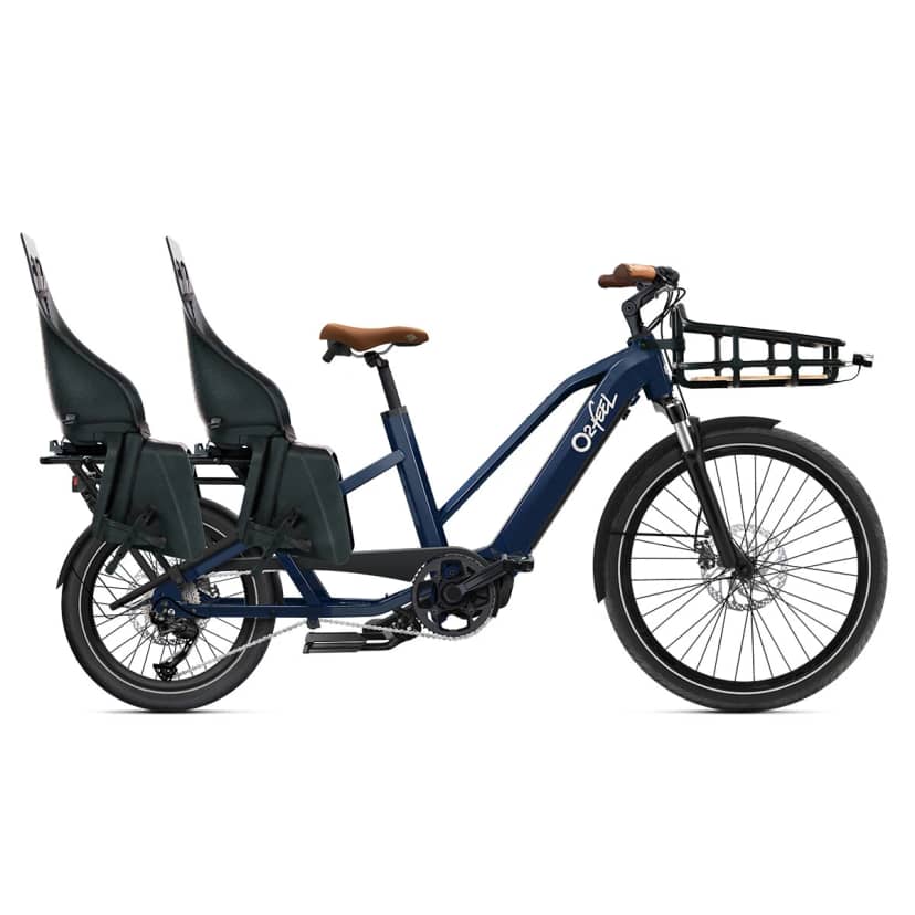 Vélo cargo Equo 3.1 de la marque française, O2 feel.