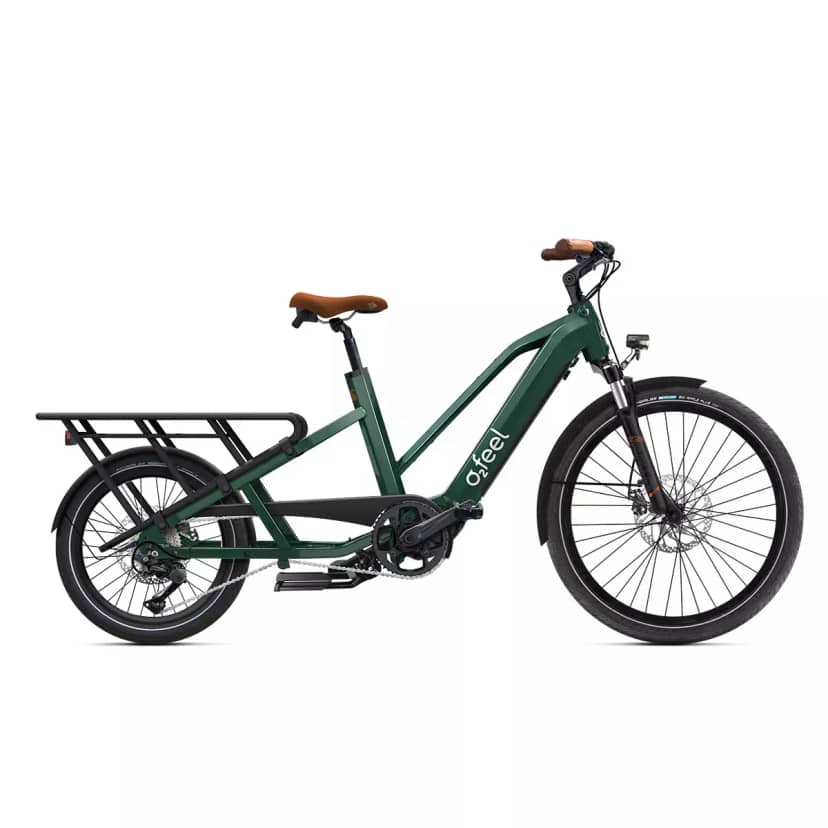 Vélo cargo Equo 4.1 de la marque française, O2 feel.