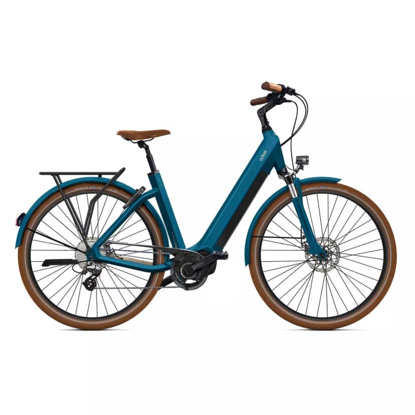 Photo d'un vélo iSwan City Boost de la marque française O2feel.